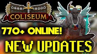 770+ ONLINE at The Realm! *BIG* UPDATES at Coliseum RSPS! ($100 GIVEAWAY)