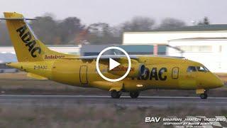 Dornier 328JET - Aero Dienst "ADAC Ambulance cs" D-BADC - takeoff at Memmingen Airport