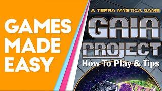 Gaia Project: How to Play and Tips