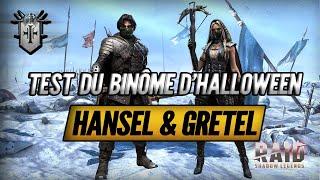 Test du Binôme : Hansel & Gretel ! - Raid Shadow Legends - Serveur Test