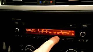 BMW Radio Professional manual facelift E87 E90