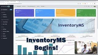 Complete Application in SpringBoot API and React UI - InventoryMS Begins!