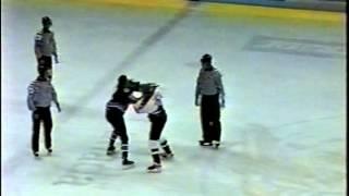 Colton Orr vs Derek Parker WHL Mar 1/00