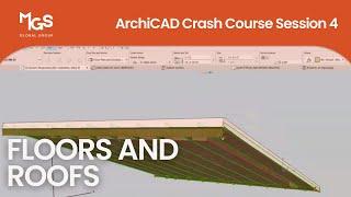 ArchiCAD Crash Course 4: Floors and Roofs