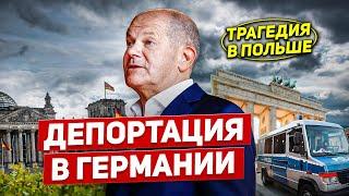 Депортация украинцев в Германии. Трагедия в Польше. Новости сегодня