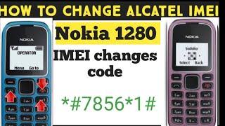 Nokia 1280 imei change code /|| How to change Nokia 1280 imei