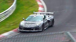 1200 HP Chevrolet Corvette Zora spied at Nürburgring