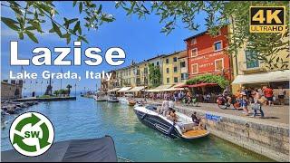 Lazise, Lake Garda - Italy's Most Wonderful Town Walking Tour | June 2022 | With Captions (4K 60fps)