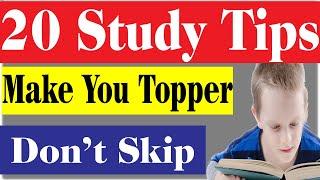 Best Scientific Study Tips | Exam Study Tips for Students | 20 | MSF