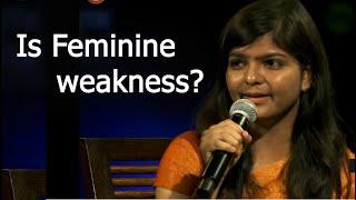Is feminine weakness? | Youth and truth | conversation with sadhguru
