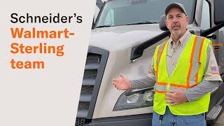 Schneider's Walmart-Sterling team: A close-knit group