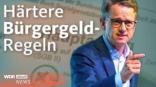 CDU-Politiker will mehr als 100.000 Menschen das Bürgergeld streichen | WDR Aktuelle Stunde