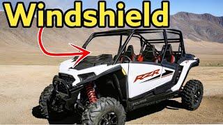 2024 Polaris RZR Xp1000 Windshield Installation & Review From LitMiracle! It Has Vents!