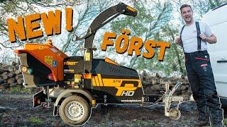 This Thing Is A BEAST! - We Test The NEW Forst ST6P Heavy Duty Wood Chipper - What do you think?