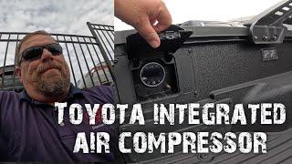 Toyota integrated air compressor