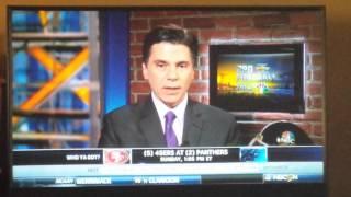 Mike Florio only dude at PFT to pick the Panthers over 49ers 2013-14 Playoffs