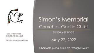 Simon's Memorial Sunday Service - I Won't Be Denied