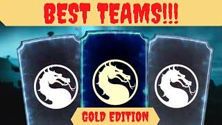 MK Mobile: Top 10 BEST GOLD TEAMS!