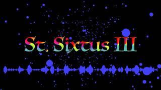 St Sixtus III (original)