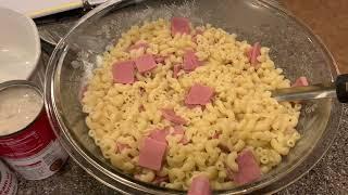 Bologna Casserole (adapted from a recipe by Linda’s Prepper Kitchen)