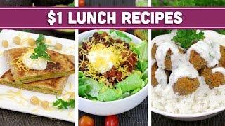 Healthy $1 Lunch Recipes - Easy Budget Meals! - Mind Over Munch