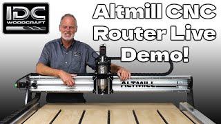 Altmill CNC Router Live Demo