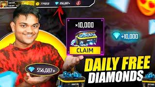 How To Get Free 5000 Diamonds Daily | free fire ma free diamond kasa la | Garena free fire