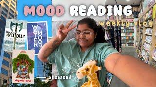 mood reading for a week ️ - weekly reading vlog