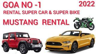 GOA RENTAL CAR AND BIKE PER DAY HOW MUCH , Unclutch Goa Vlog  #goa #supercars#Aditraval