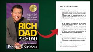 What the Rich Teach Their Kids: Key Lessons from Rich Dad Poor Dad | Book Summary | Robert Kiyosaki