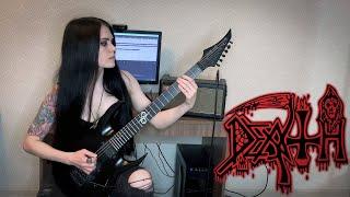 Death - Pull The Plug (guitar cover by Elena Verrier) Positive Grid Spark amplifier