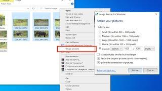 Free Tools for Resize Multiple Images at the Same Time | Image Resizer for Windows