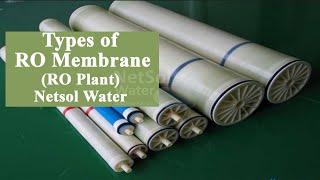 Types of Commercial RO Membrane | RO Plant Membrane