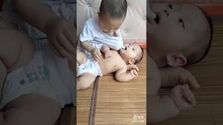 Two Baby Breastfeeding  || Praveen Foujdar #praveenfoujdar