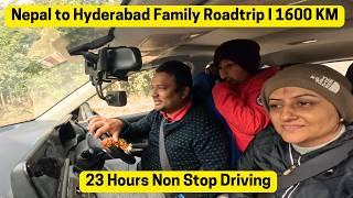 Nepal to Hyderabad Roadtrip I 1600 KM Drive I Family Roadtrip in Kia Sonet I