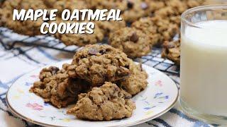 Maple Oatmeal Cookies | Easy Cookie Recipe | How To Make Maple Oatmeal Cookies | MOLCS Easy Recipes