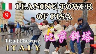 Leaning tower of Pisa - Italy | 比萨斜塔 - 意大利 | RAFFAELLO HOTEL | ON THE WAY TO FLORENCE | TOURIST SPOT