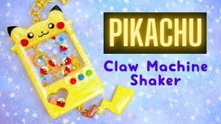 DIY Pikachu Claw Machine Liquid Shaker | Resin & Shrink Plastic