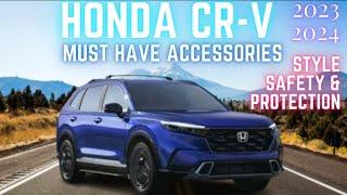 Must have Accessories for Honda CRV Hybrid,CRV hybrid sport, CRV EX,CRV EXL 2023,2024