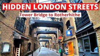 HIDDEN London walk Tower Bridge to Rotherhithe | UNSEEN LONDON walks