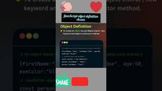 object in JavaScript deff access #artificialintelligence #viralvedio#techhistory