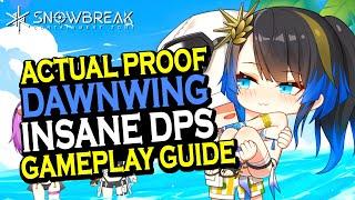 KATYA DAWNWING ACTUAL DPS & MARIAN RIPTIDE SYNERGY | AZURE PARADISE【SNOWBREAK : Containment Zone】