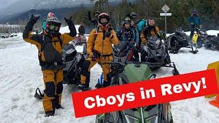 Riding With The Cboys In Revelstoke!