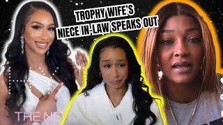 Trophy wife husband's niece speaks out (says she's lying)+ Isis responds back with receipts