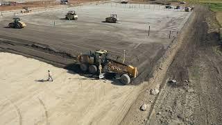 Roller Compacted Concrete for Feedlot