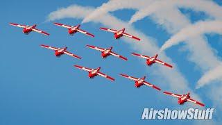 Canadian Snowbirds Twilight Performance - Airshow London 2024