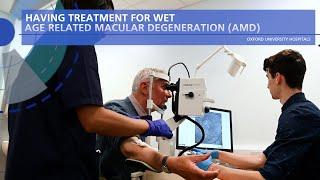 Having treatment for wet Age-related Macular Degeneration (AMD)