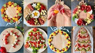 18 Christmas Recipe ideas | How to make Christmas Charcuterie Board TUTORIALS