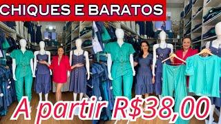 Vestidos, conjuntos e Blusas chiques e Baratos no Tencel Jeans / PEÇAS a partir de R$38,00