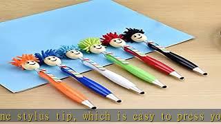 Mop Topper Pen Stylus Pen Screen Cleaner for Kids and Adults with Pen Case